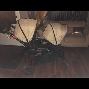 Contours elite double stroller